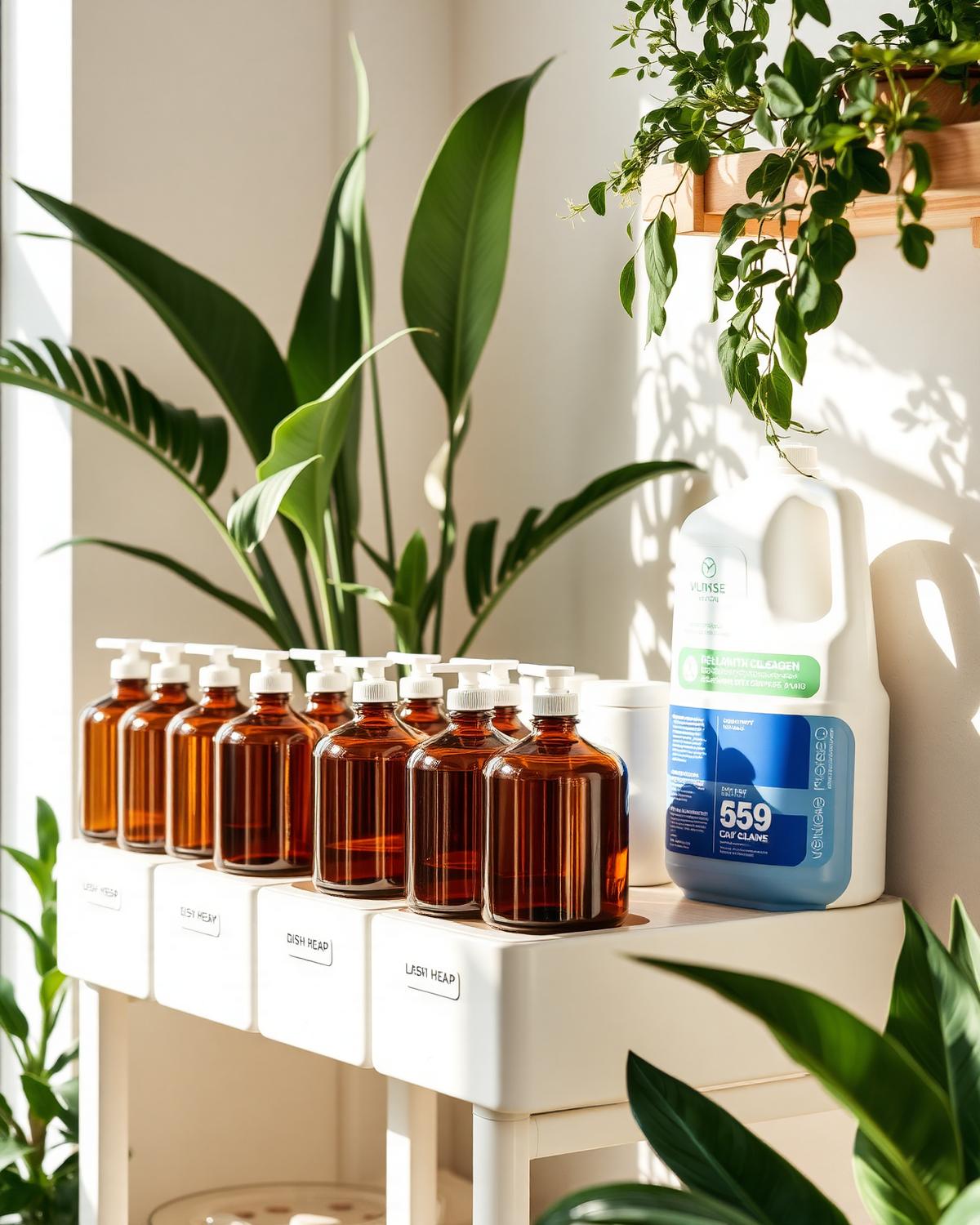 Eco cleaning refill station